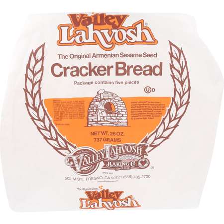 VALLEY LAHVOSH Lahvosh Crackerbread 15 Round Original 26 oz., PK5 4250900